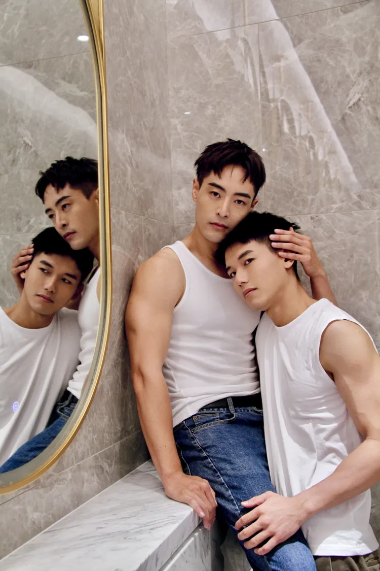 朱宇謀（左）與文威登。達騰娛樂提供