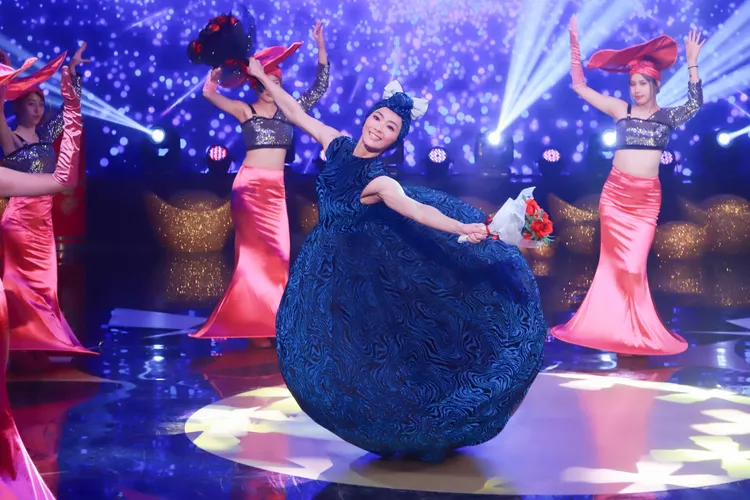 侯怡君表演再創新紀錄。民視提供