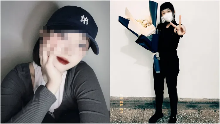 遭控警專正妹，不時會在社群PO照分享生活點滴。翻攝自當事人threads