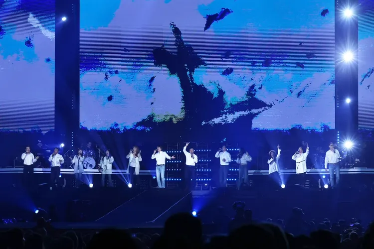 14位民歌手輪番上陣。林林攝