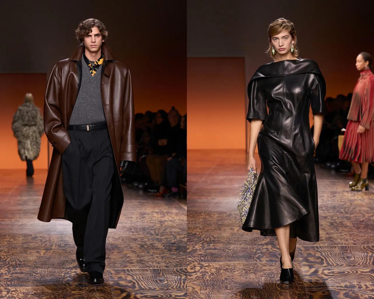 BOTTEGA VENETA 2024秋冬時裝秀。品牌提供