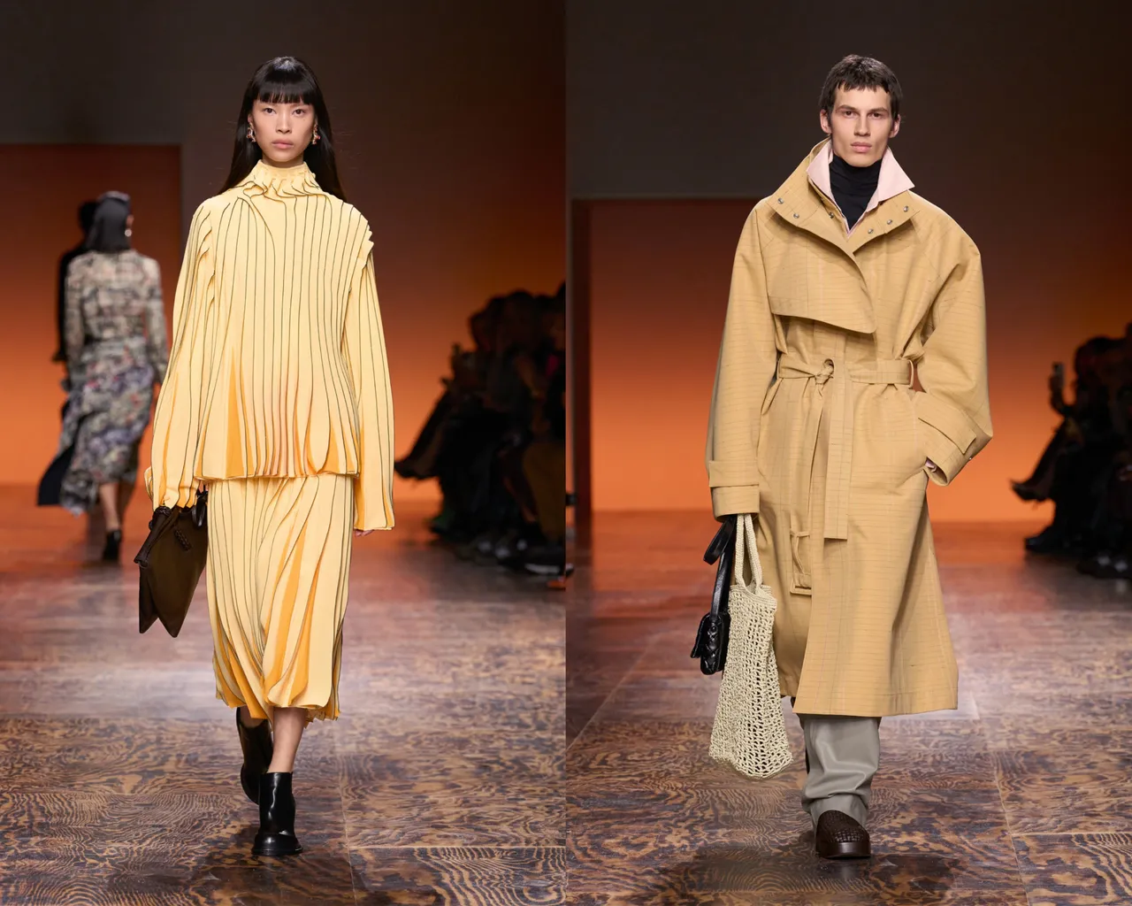 BOTTEGA VENETA 2024秋冬時裝秀。品牌提供