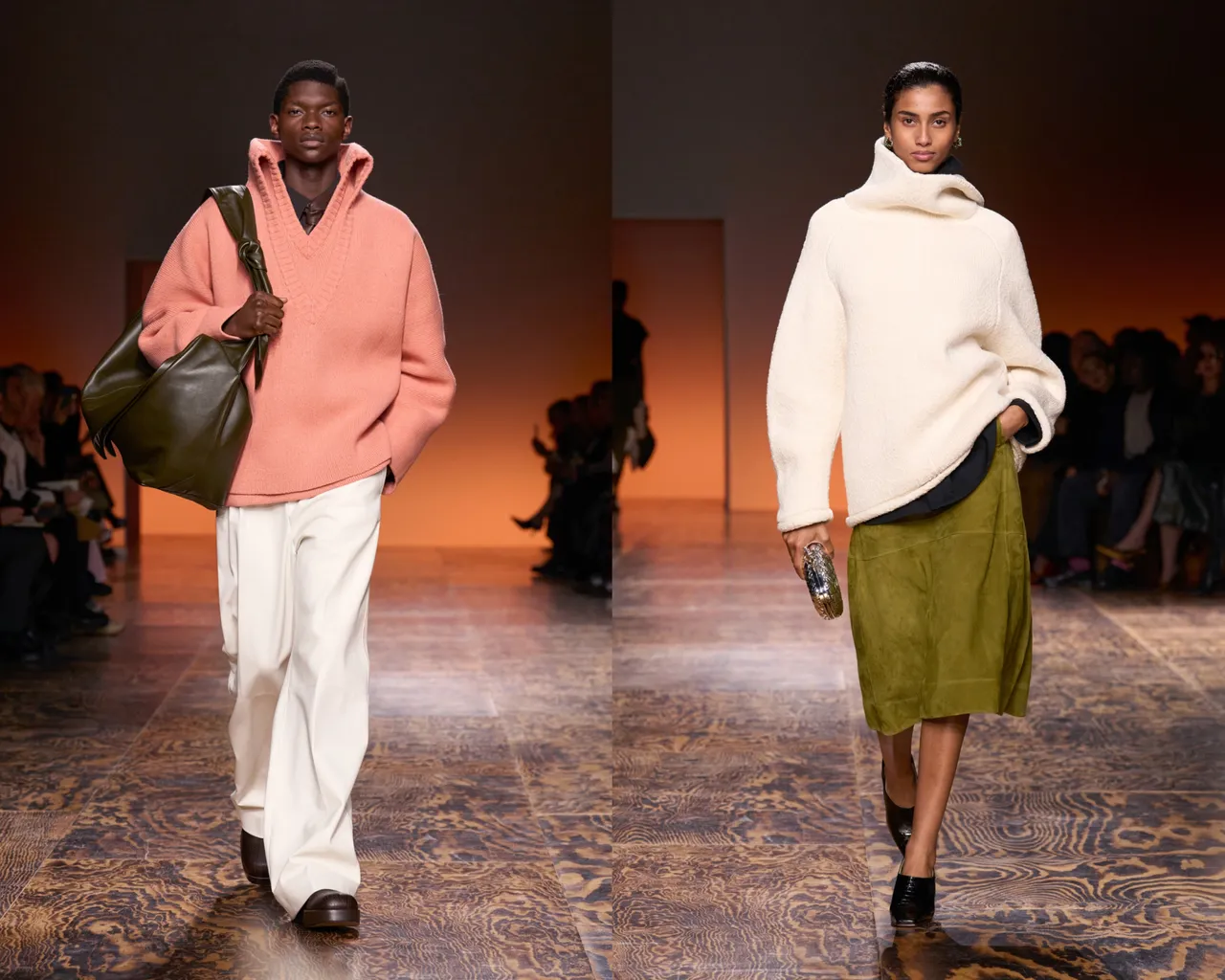 BOTTEGA VENETA 2024秋冬時裝秀。品牌提供