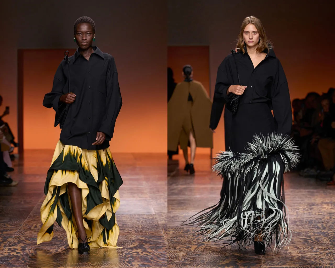 BOTTEGA VENETA 2024秋冬時裝秀。品牌提供