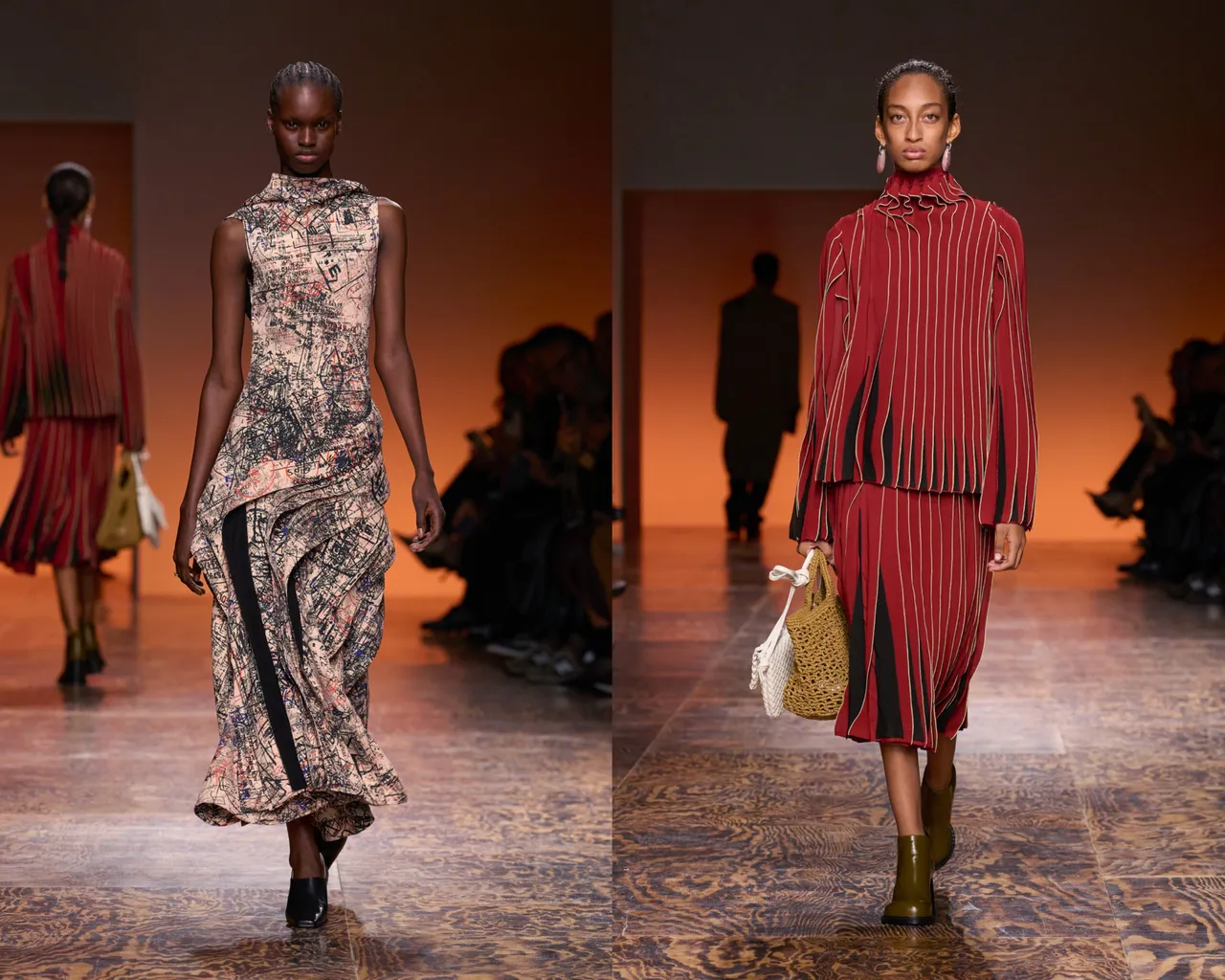 BOTTEGA VENETA 2024秋冬時裝秀。品牌提供