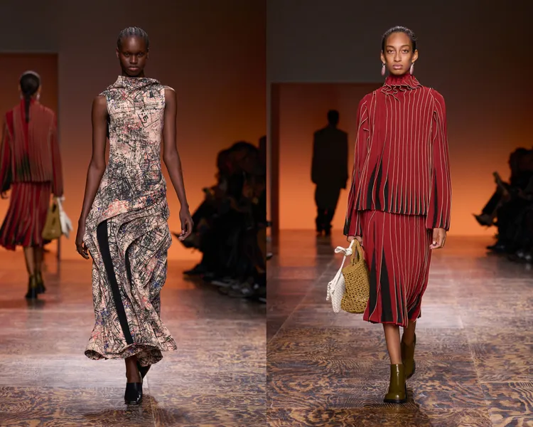 BOTTEGA VENETA 2024秋冬時裝秀。品牌提供