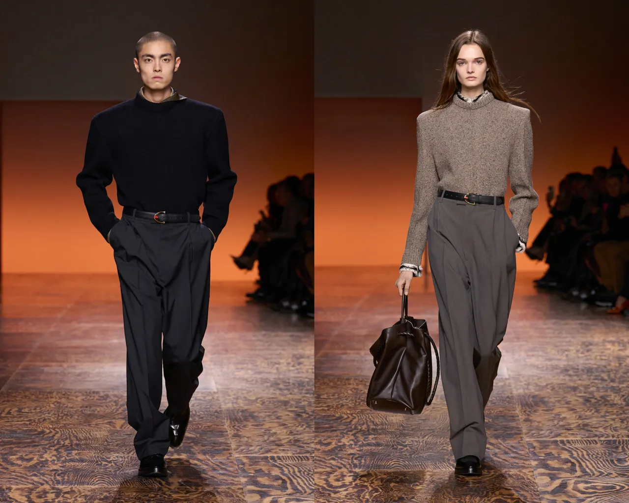 BOTTEGA VENETA 2024秋冬時裝秀。品牌提供