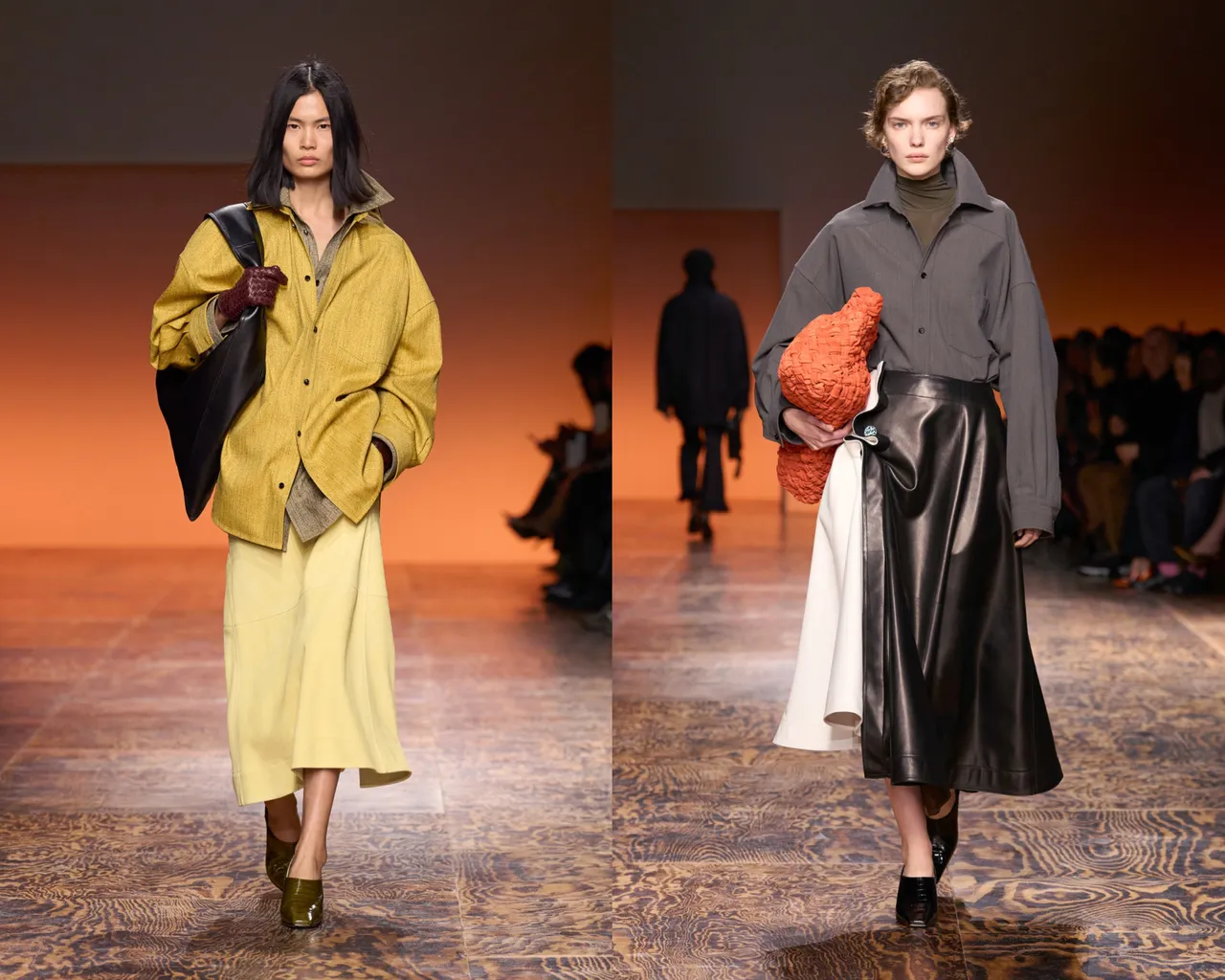 BOTTEGA VENETA 2024秋冬時裝秀。品牌提供