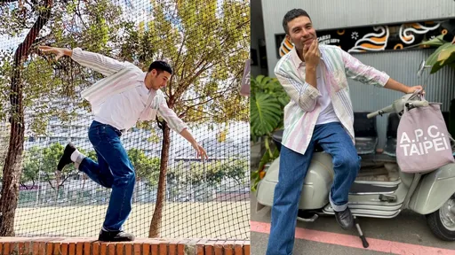 A.P.C.台灣首店終於開幕! 限量托特包鳳小岳早就拿在手上了