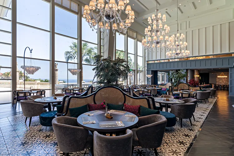 遠雄悅來大飯店英倫西餐廳。業者提供