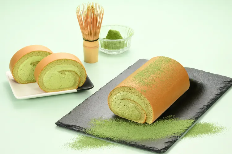 宇治抹茶生乳捲(12cm)。業者提供