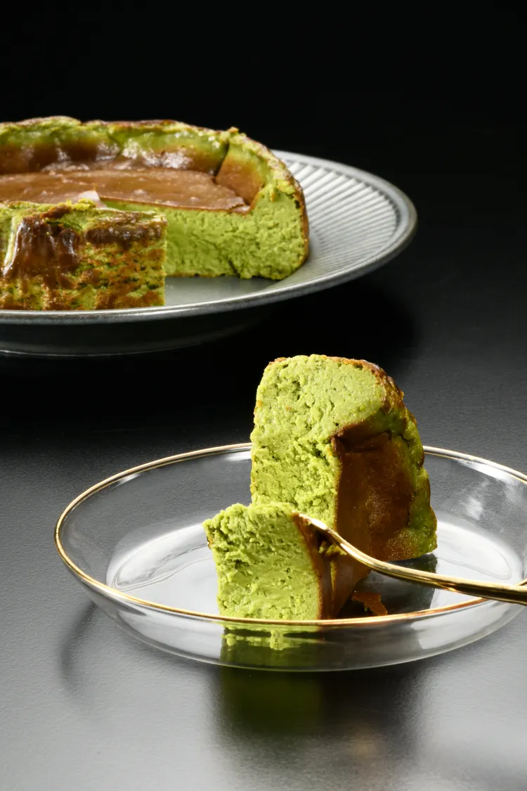 宇治抹茶巴斯克生起司。業者提供