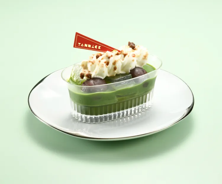 抹茶芭菲。業者提供