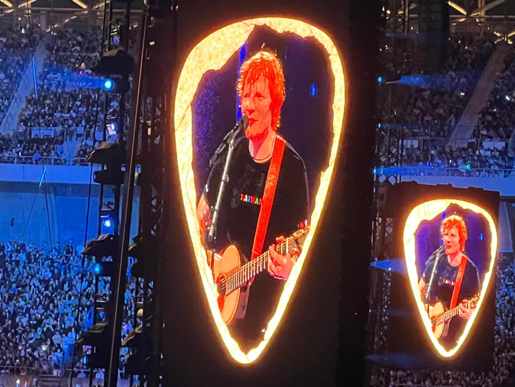 紅髮艾德大讚高雄是美麗的地方。讀者提供