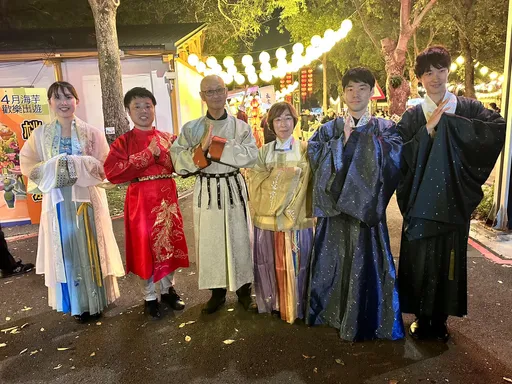 首訪桃園燈會!神戶觀光局體驗漢服遊藝 感受城市多元觀光魅力