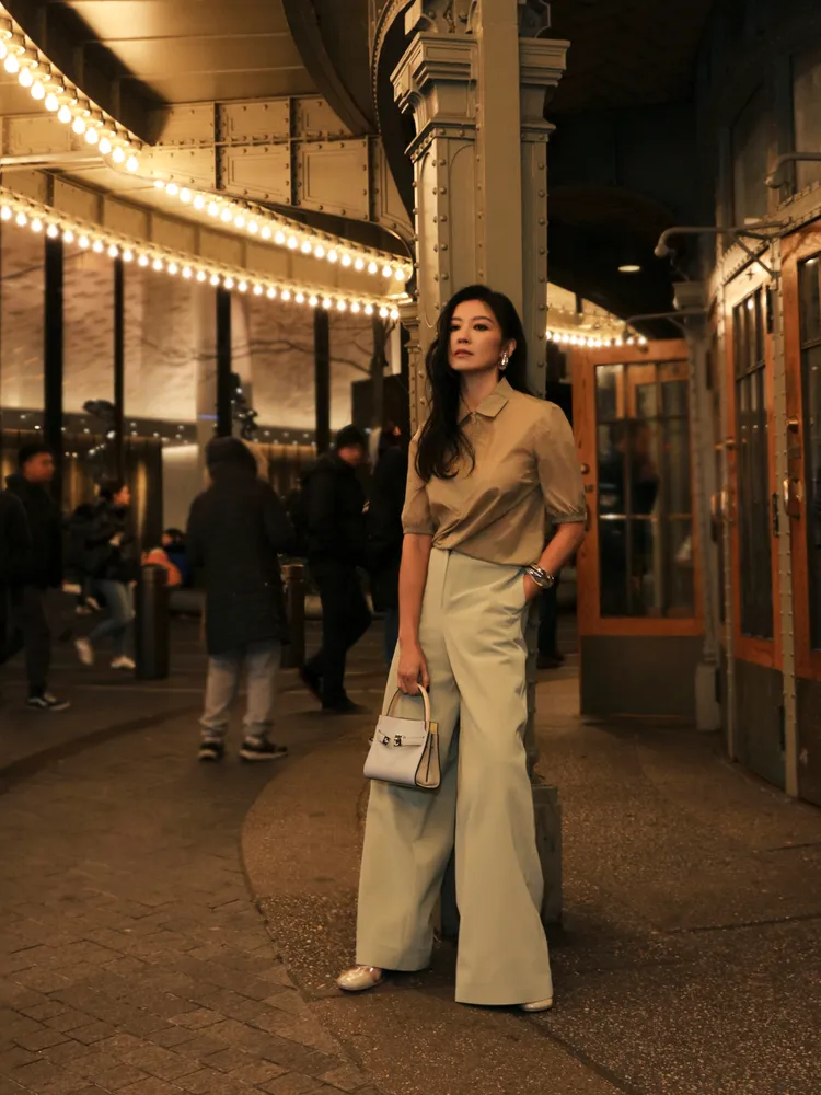 林熙蕾暫時「拋夫棄女」。喜鵲娛樂提供