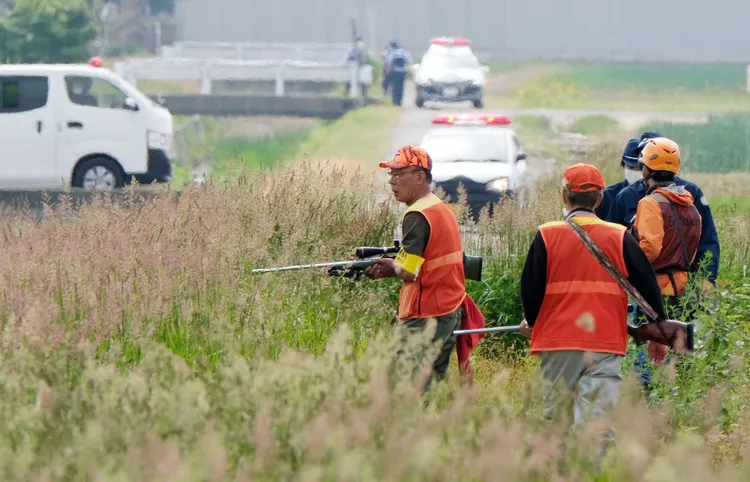 日本北海道札幌2021年6月發生熊攻擊事件，警方、獵人出動追捕。資料照片