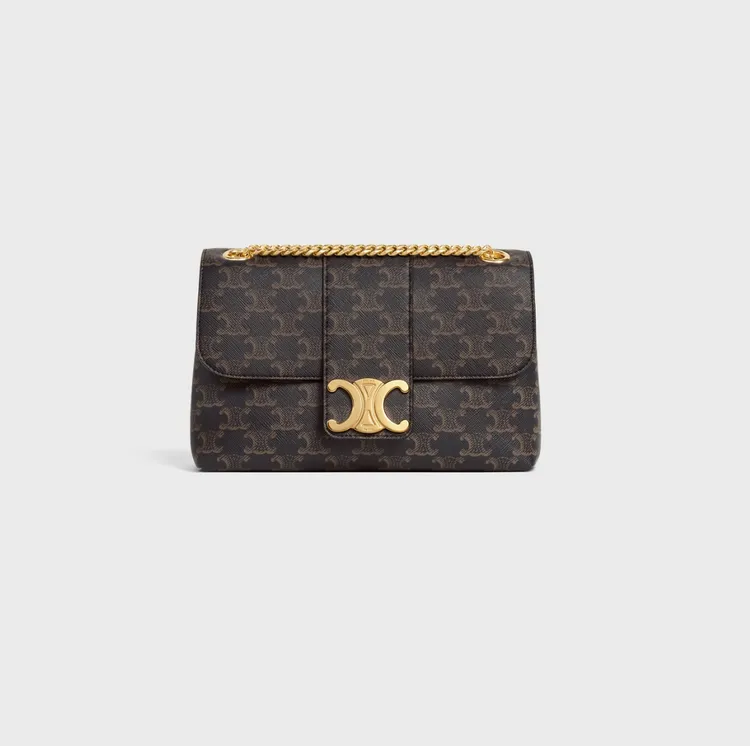 標誌印花Victoire手袋，11萬5000元。翻攝官網