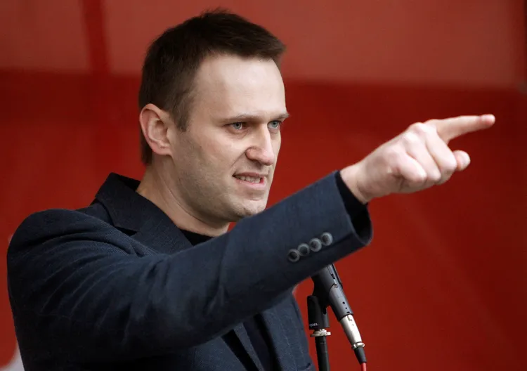 納瓦尼2013年資料製片。路透社