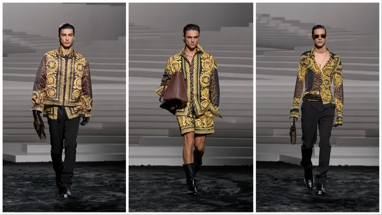 Versace 2024秋冬系列。品牌提供