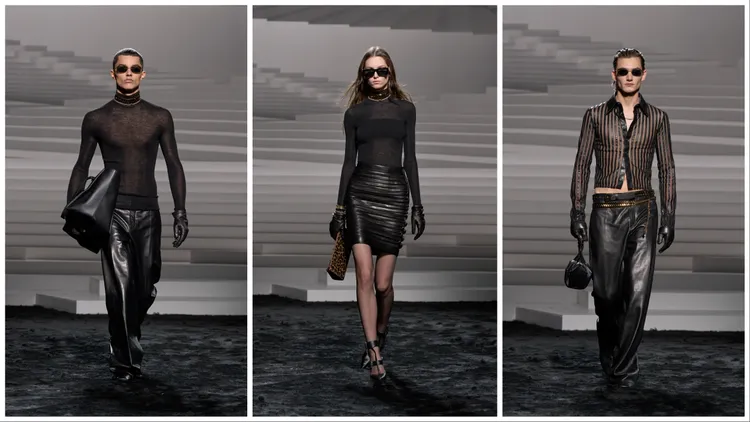 Versace 2024秋冬系列。品牌提供