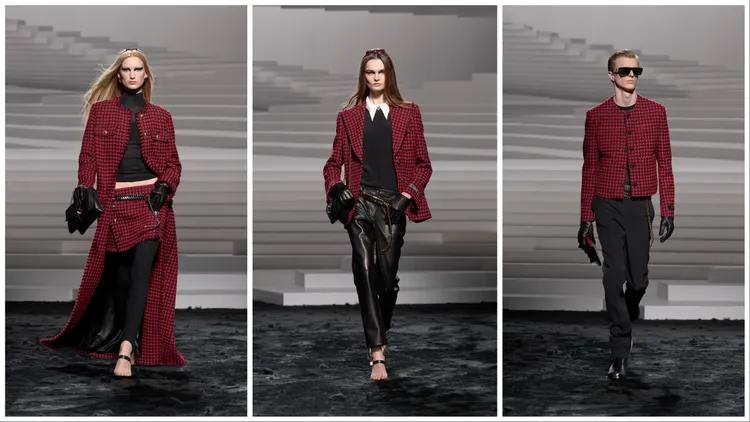 Versace 2024秋冬系列。品牌提供