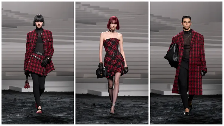 Versace 2024秋冬系列。品牌提供