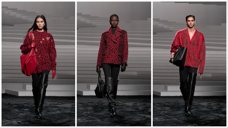 Versace 2024秋冬系列。品牌提供