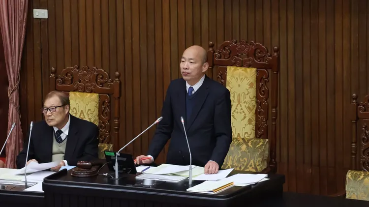 韓國瑜請大家就位。莊宗達攝