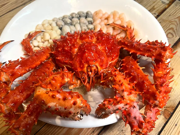 帝王蟹豬油拌飯要價3800元。王志弘攝