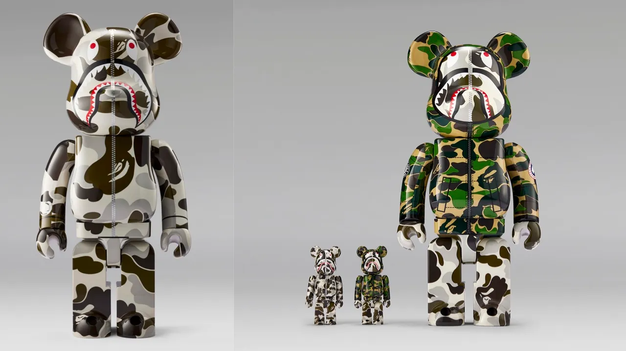 Canada GooseＸ BAPE推出聯名公仔。品牌提供