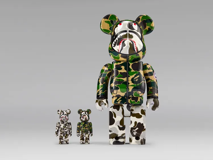 ABC Camo BE@RBRICKs限量套裝公仔，7039元。品牌提供