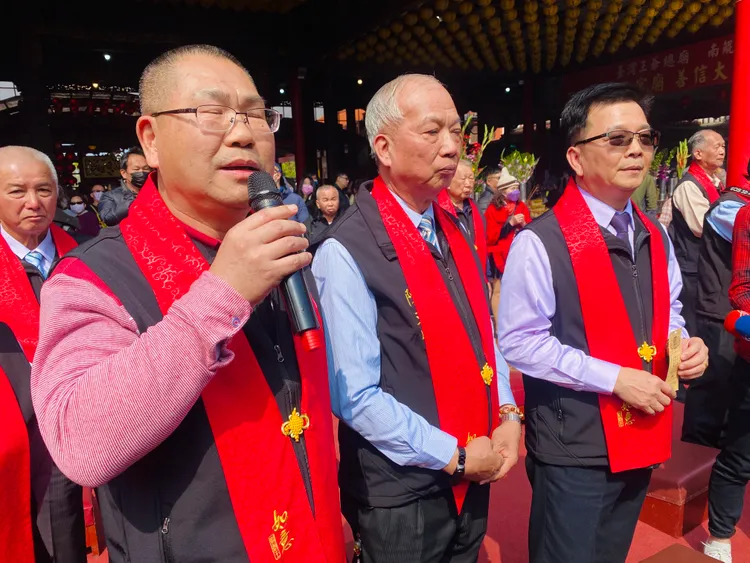 總幹事侯賢名說，天助人助，國運看好。王志弘攝