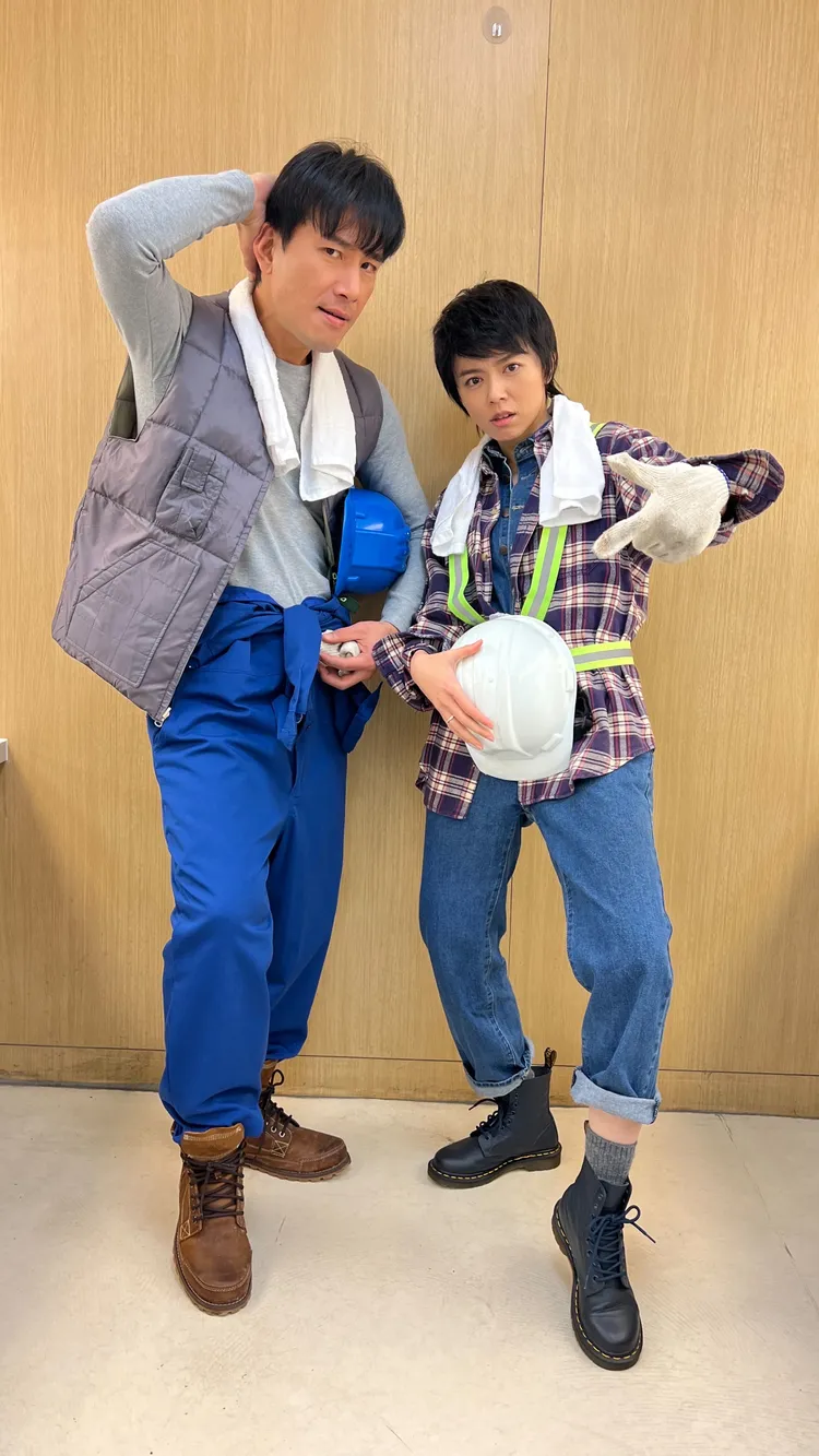 王瞳（右）與傅子純。民視提供