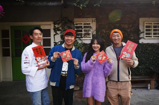 女星雷艾美過年到處拜拜 八弟除夕到初五狂吃睡