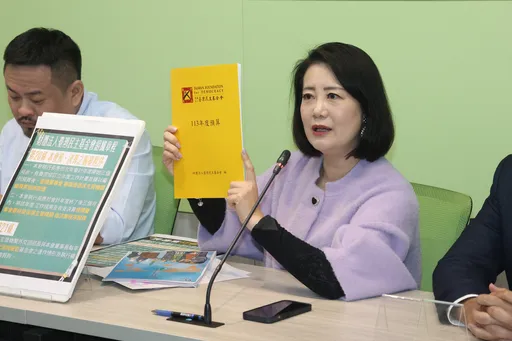 民主基金會成「綠友友金庫」? 她辣嗆王鴻薇「讀完預算再來胡說八道」