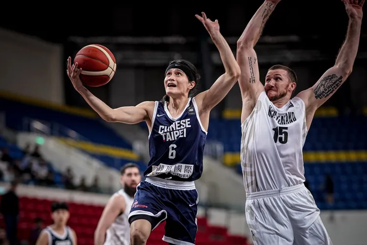 高錦瑋表現出色。  翻攝FIBA官網