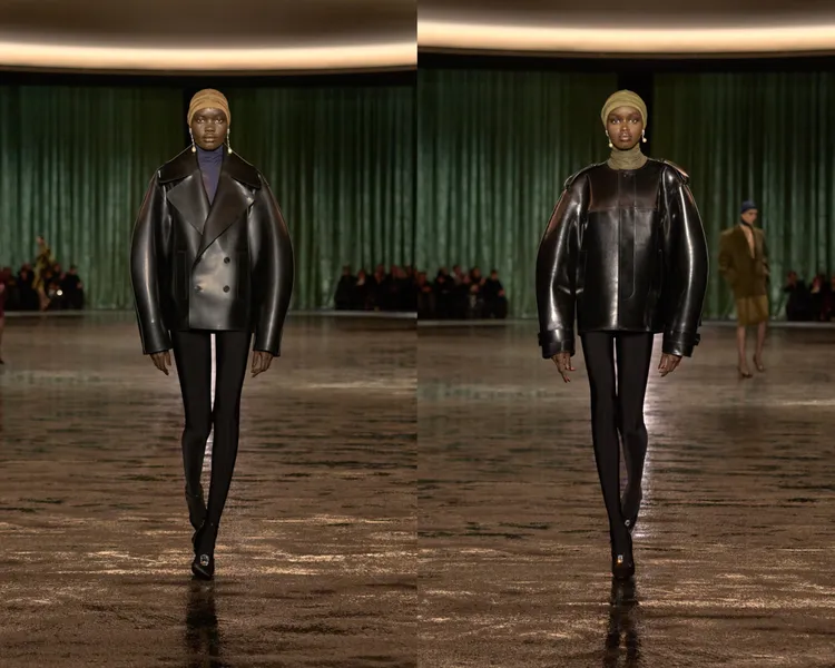 Saint Laurent 2024秋冬大秀。品牌提供