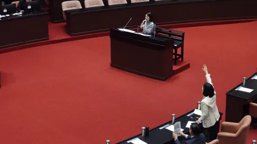 有片｜徐巧芯開撕女綠委！　補槍做這鬼臉讓她氣到向韓國瑜告狀