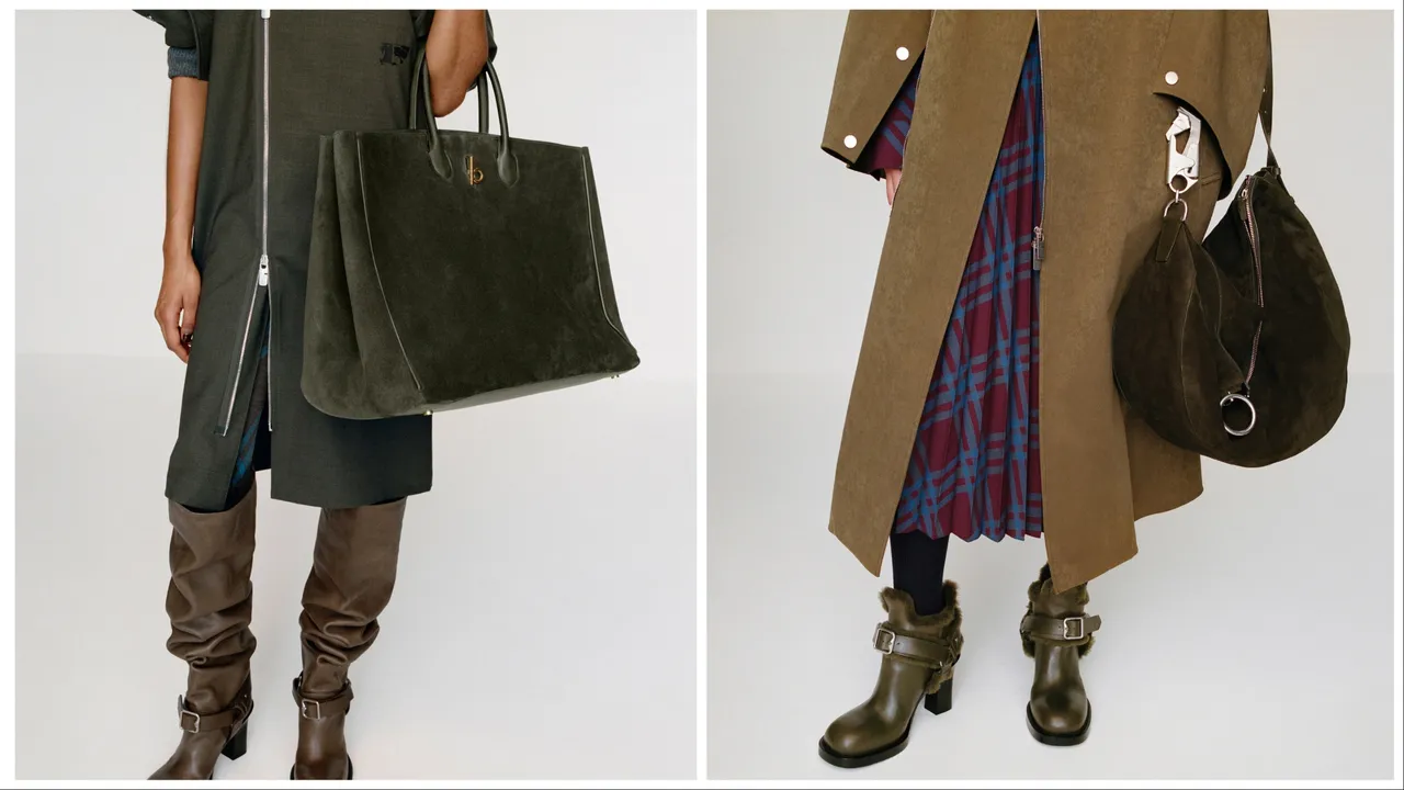Burberry 2024年秋季系列包款。品牌提供