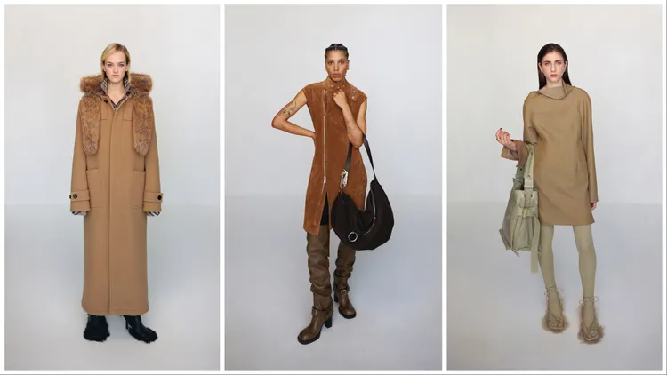 Burberry 2024年秋季系列。品牌提供