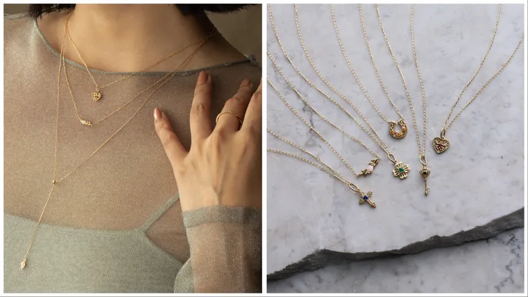 「守護系列」海外限定項鍊。品牌提供