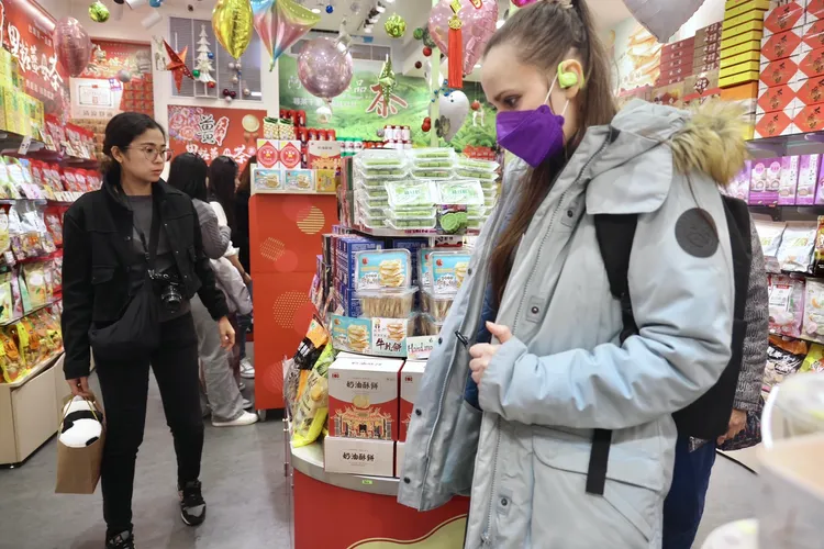 觀光署去年外國客來台目標600萬人次。林林攝