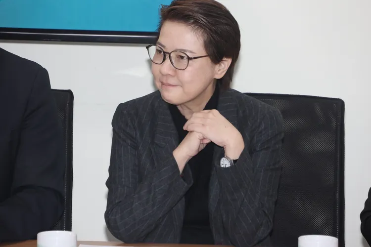民眾黨決定自推黃珊珊參選立法院長。資料照片 彭欣偉攝