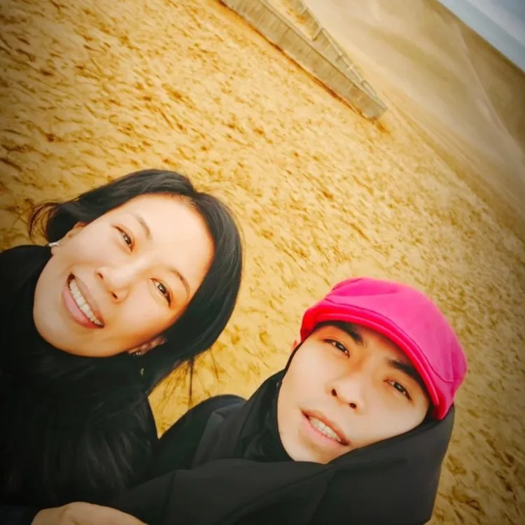 蕭敬騰夫妻在日本留下愛的足跡。翻攝蕭敬騰臉書