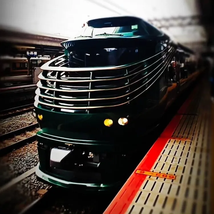 蕭敬騰分享日本瑞風號列車。翻攝蕭敬騰臉書