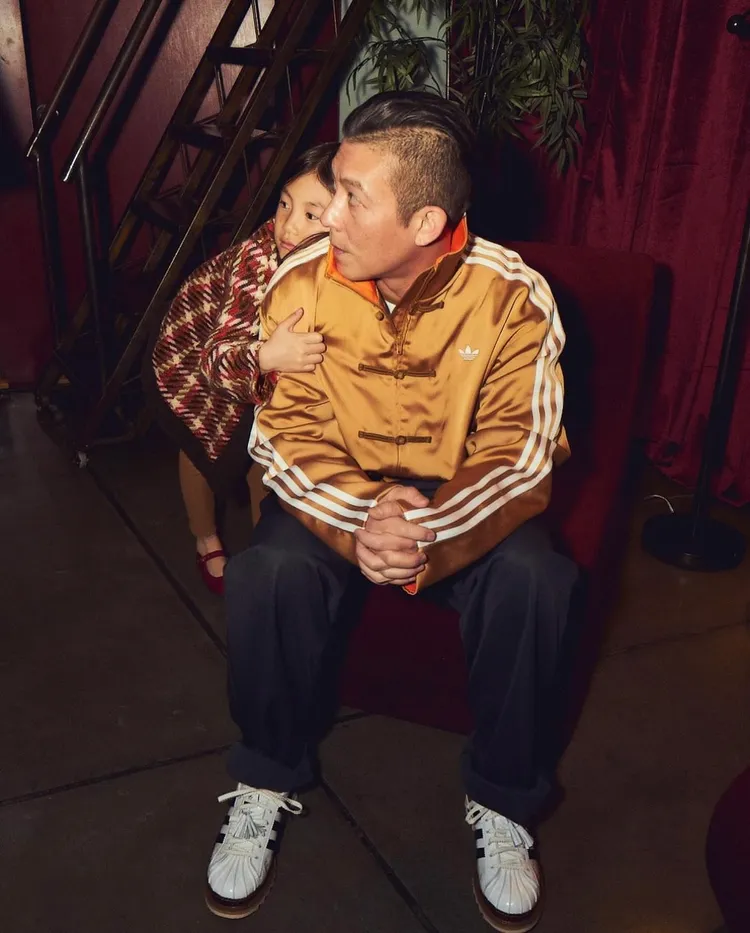 陳冠希親自演繹CLOT Superstar by Edison Chen。翻攝陳冠希IG