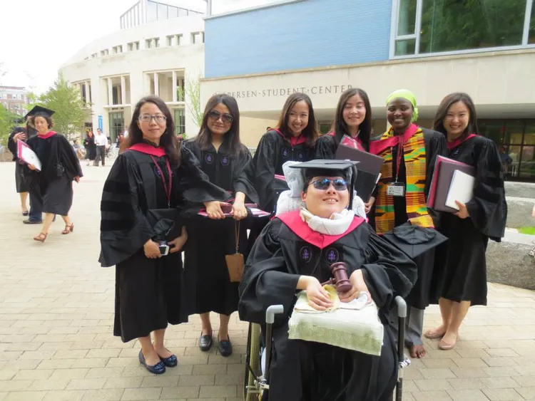 陳俊翰2013取得哈佛法學碩士。取自陳俊翰臉書