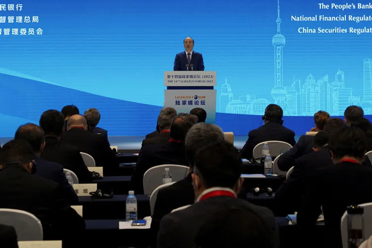 易會滿。路透社資料照片