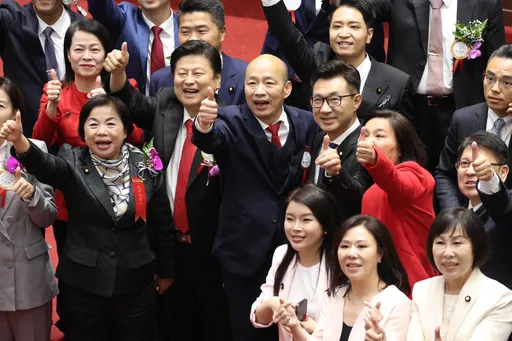 賴清德憂他去國台辦！　韓國瑜：別過度緊張「我是中華民國的立法院長」